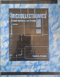 Image of Microelectronics Circuit Anallysis and Design