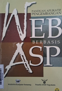 Image of Panduan Aplikatif Pengembangan WEB berbasis ASP