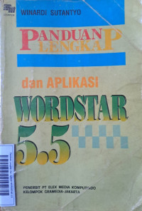 Image of Panduan Lengkap Dan Aplikasi Wordst 5.5