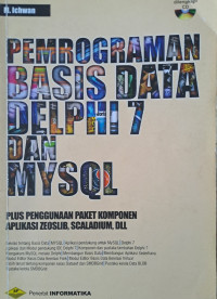 Image of Pemograman Basisdata Delphi 7 Dan MySql